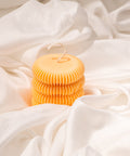 Cylindrical Ribbed Pillar Candle Exyst