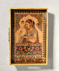 Resin & Decoupage Tray with a Drawer Exyst