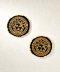 Versace Engraved Coaster Set (Pair) Exyst