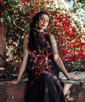 Midnight Tropics Dress Exyst