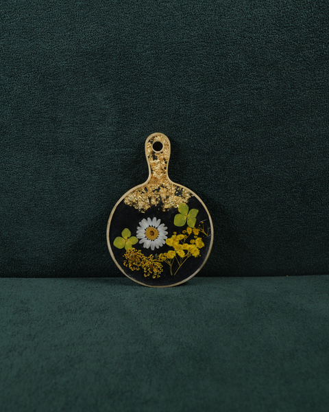 Resin Floral Mini Cheese Board Exyst Now
