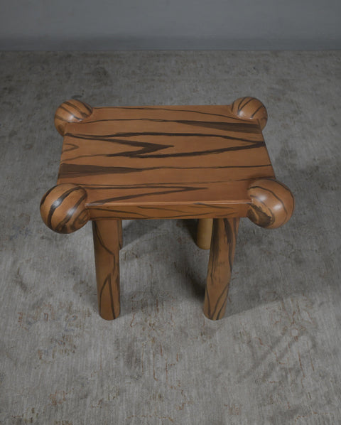 Burl Orb End Table Exyst Now
