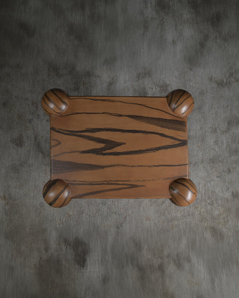Burl Orb End Table Exyst Now